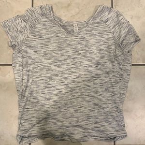 Open back lulu lemon t shirt